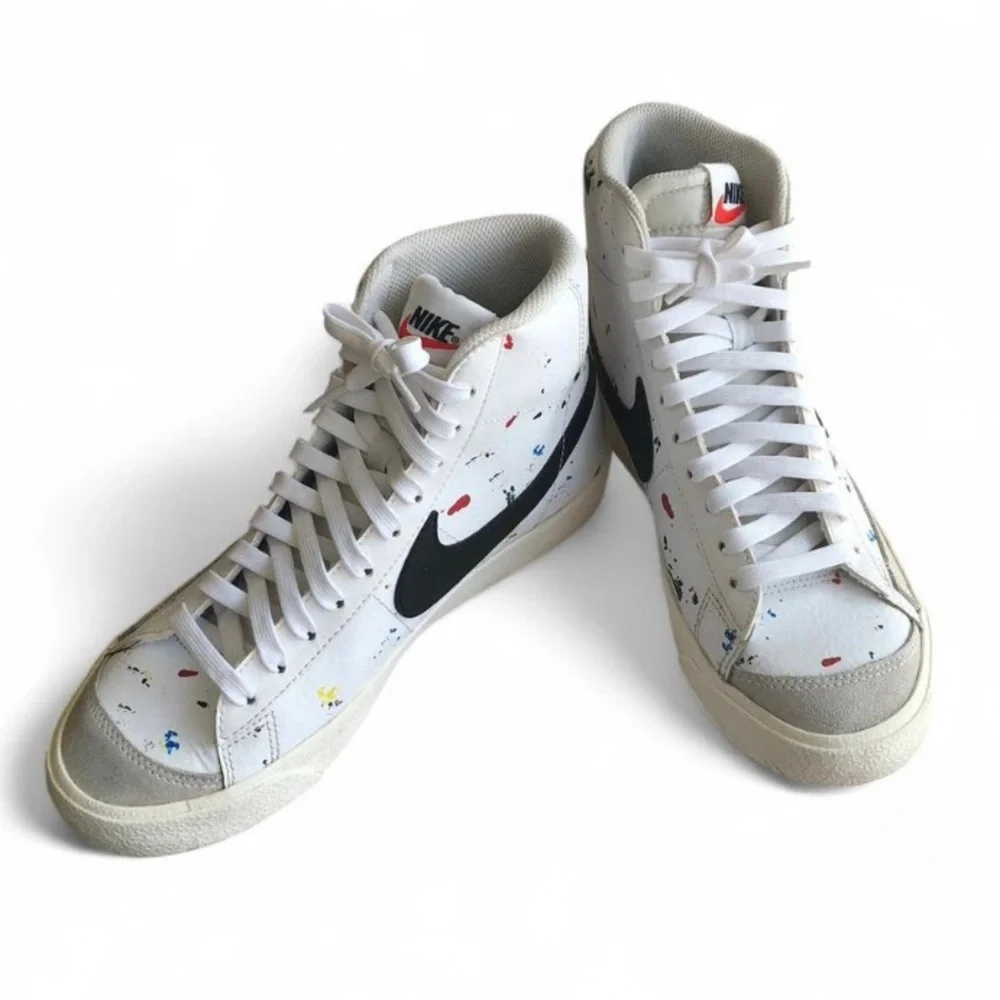 Nike YOUTH SIZE 7Y Blazer Mid '77 'Paint Splatter' (GS) DJ2618-100
